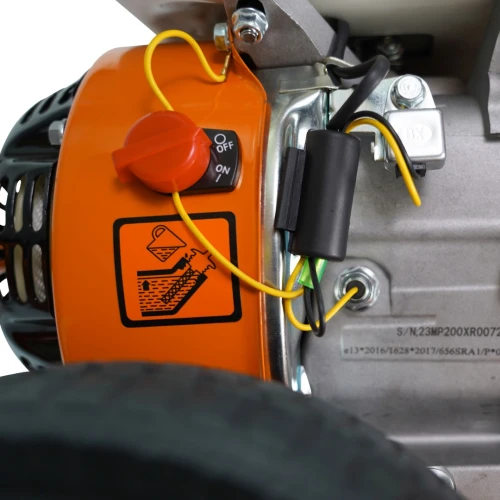 Motopompa RURIS MP200XR, 6.5 CP, 196 CC, 4 timpi