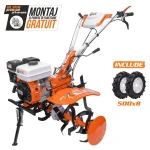 Pachet Motosapătoare DAC 185 (8.5 CP) + Accesoriu tractat + Uleiuri (Motor & Transmisie)
