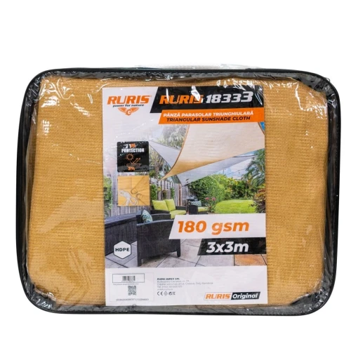 Panza Parasolar Triunghiulara Ruris 3x3x3m