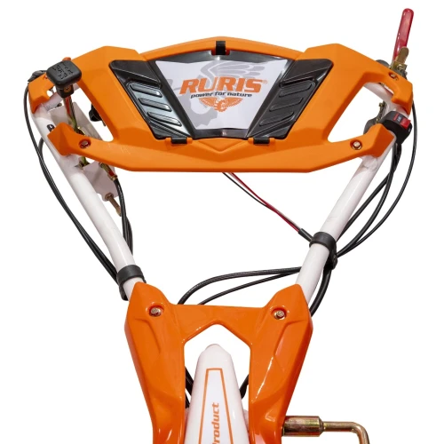 Motocultor Ruris 1001KSD, 11 CP, Motorina, 4 timpi, roti cauciuc, plug reversibil rev2, roti metalice 500, set contragreutati 20kg