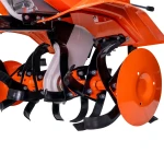 Motosapa RURIS 701KS, 7 CP, roti cauciuc, plug reversibil, roti metalice 400, RURIS