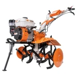 Motocultor RURIS 731K Start, 7.5 CP, 4 timpi, 83 cm latime lucru, reductor fonta, 3.6 l, benzina, roti cauciuc, freze