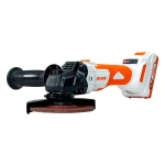 Polizor Unghiular Pe Acumulator Ruris Rmx4125 Power Alfa Up {Contine Acumulator 4Ah+Incarcator}