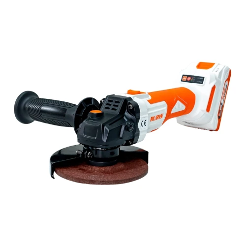 Polizor Unghiular Pe Acumulator Ruris Rmx4125 Power Alfa Up {Contine Acumulator 4Ah+Incarcator}