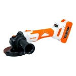 Polizor Unghiular Pe Acumulator Ruris Rmx4125 Power Alfa Up {Contine Acumulator 4Ah+Incarcator}