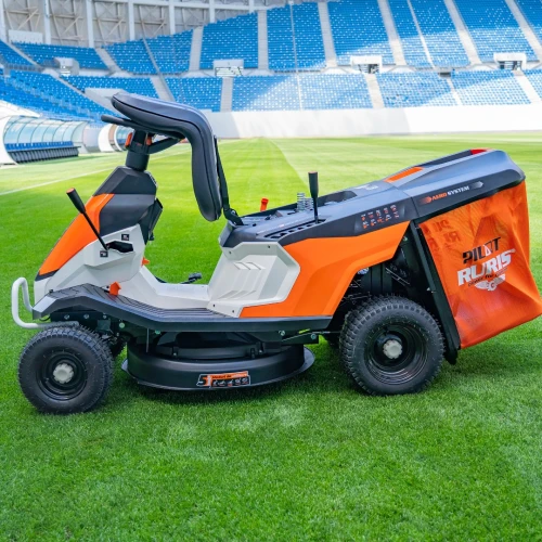Tractoras pentru tuns gazon RURIS RX Pilot 002H, motor benzina Loncin