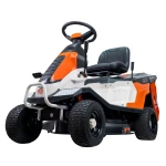 Tractoras pentru tuns gazon RURIS RX Pilot 002H, motor benzina Loncin