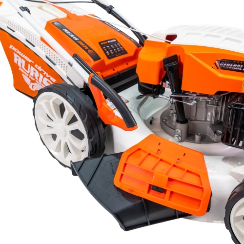 Masina de tuns iarba Ruris RX400S, benzina, 5.7 CP, 196 CC, 4 timpi, 51 cm latime lucru, 1 l