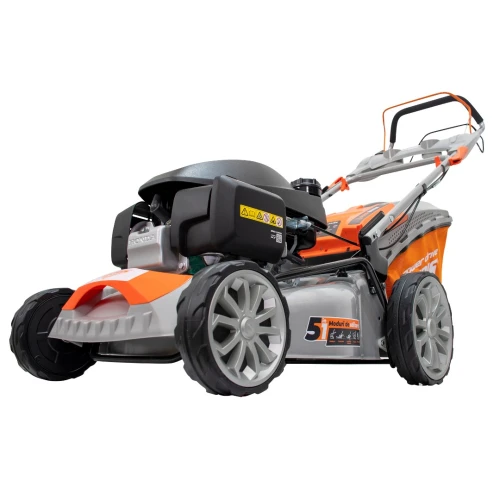 Masina de tuns gazon RURIS RX355S, 3.5 CP, 4 timpi, motor Honda, latime de lucru 46 cm