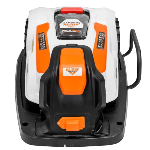Robot de tuns gazon RURIS RXR1000 ,acumulator Li-Ion, 20V, 5Ah, panta 20 grade