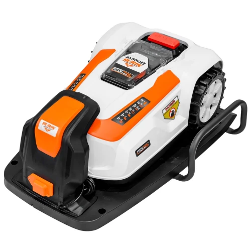 Robot de tuns gazon RURIS RXR800, acumulator Li-Ion, 20V, 2Ah, panta 20 grade
