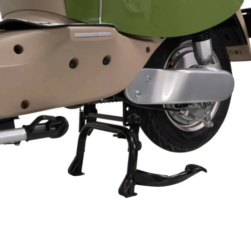 Scuter Electric RURIS Pilot SX790 Verde Bamboo, motor 800 W, baterie 48V20Ah, autonomie pana la 70 km, viteza maxima de 25 km/h, conform reglementarilor UE, fara permis