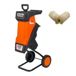 Tocator de crengi si resturi vegetale RURIS ST100s, 230 V - 240 V, 2500 W, 4500 rot/min + CADOU Palmari PIELE COMPLET (elastic) (12pcs)