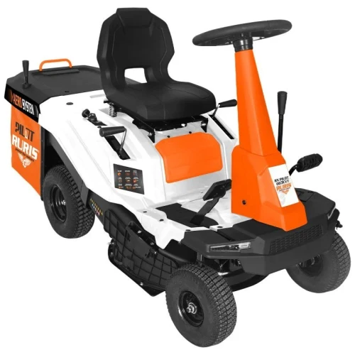 Tractoras de tuns gazon RURIS RX PILOT 003CVT, Motor Rato 7.5 CP, Transmisie CVT, Latime 61 cm 