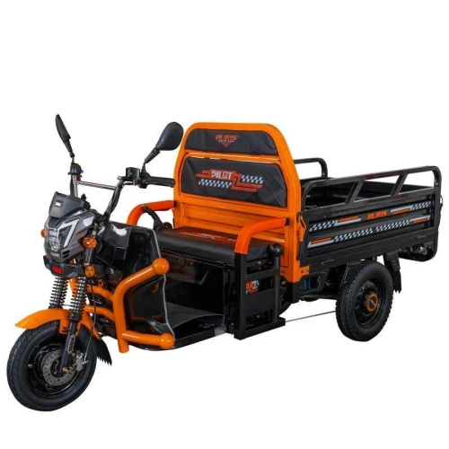 Triciclu electric cargo RURIS Pilot 3120N, negru+ CADOU