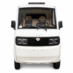 Triciclu electric pick-up RURIS PILOT 5000SA PURE WHITE, putere maxima 4900 W, autonomie pana la 130 km, cu volan, viteza maxima de 25 km/h, conform reglementarilor UE, fara permis