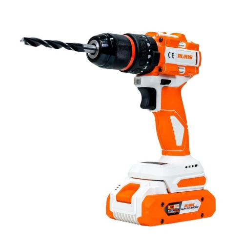 Mașină de găurit/înșurubat cu percuție pe acumulator RURIS RMX1360