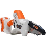 Electroferastrau telescopic pe acumulator RURIS 1424e, 20V, sina 10 cm, lant 3/8 inch, 1.3 mm, lungime brat 129-170 cm, (nu contine acumulator si incarcator)