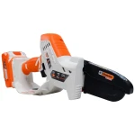 Electroferastrau telescopic pe acumulator RURIS 1424e, 20V, sina 10 cm, lant 3/8 inch, 1.3 mm, lungime brat 129-170 cm, (nu contine acumulator si incarcator)