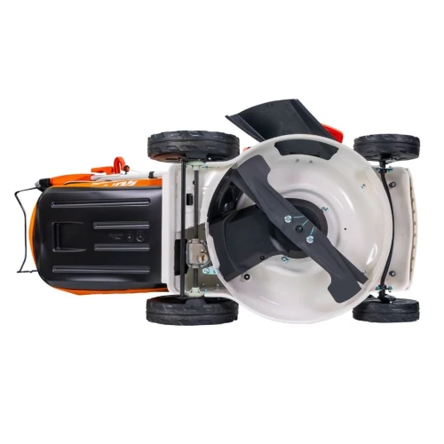 Masina de tuns iarba Ruris RX400S, benzina, 5.7 CP, 196 CC, 4 timpi, 51 cm latime lucru, 1 l