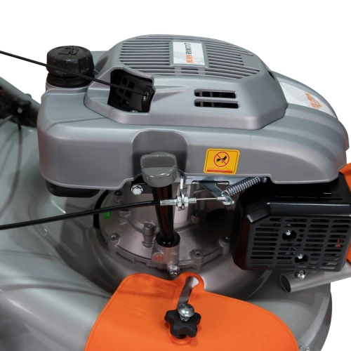Masina de tuns iarba Ruris RXM777, benzina, 4.5 CP, 159 CC, 4 timpi, 51 cm latime lucru, 1.3 l