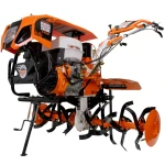 Motocultor RURIS 1300KS, benzina, 13CP, roti de cauciuc, roti metalice, plug reversibil, 