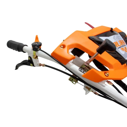 Motocultor RURIS 1300KS, benzina, 13CP, roti de cauciuc, roti metalice, plug reversibil, 