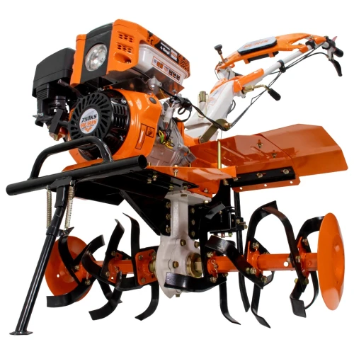 Motosapatoare RURIS 751ks start 751ksst2022, motor benzina, 270 CC, 9.5 CP, roti cauciuc 5.00-10, rarita, coarne ajustabile