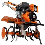 Motosapatoare RURIS 751ks start 751ksst2022, motor benzina, 270 CC, 9.5 CP, roti cauciuc 5.00-10, rarita, coarne ajustabile