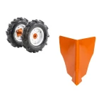 Motosapa RURIS DAC 7000K, 7 CP, 4 timpi, 208 CC, 56-83 cm dimensiune lucru, 3 viteze, freze + roti cauciuc + rarita