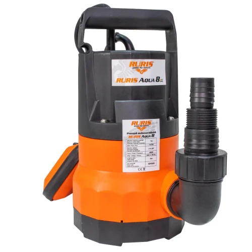 Pompa submersibila apa curata Ruris Aqua 8, 400 W, 7m³/h debit apa