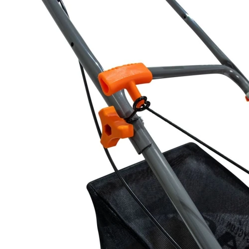 Masina de tuns iarba Ruris Dac 100XL, benzina, 2.5 CP, 79 CC, 4 timpi, 40 cm latime lucru + CADOU Bujie Ruris, pentru motor 4T