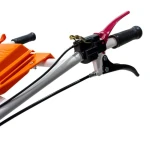 Motocultor RURIS 731ACC1, 8.5 CP, 208 cc  roti cauciuc 5.00-8 + CADOU Prelata cu ochiuri de prindere 100g/m2 verde 4x5m