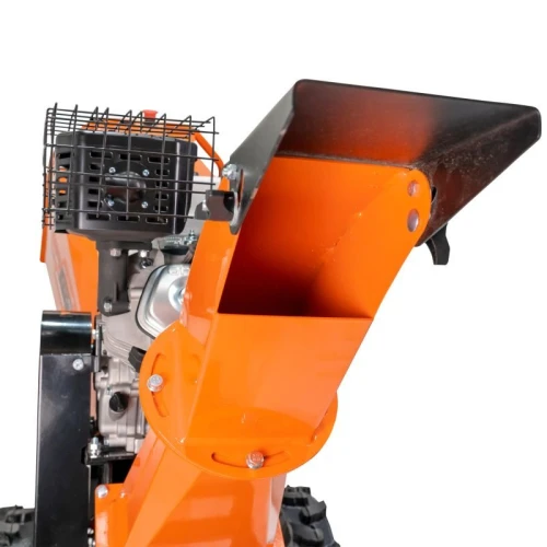 Tocator de crengi si resturi vegetale RURIS ST500, motor benzina, 4T, 459 CC, 15 CP, viteza cutite 3000 rpm, diametru maxim taiere 100 mm, cu jgheab