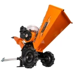 Tocator de crengi si resturi vegetale RURIS ST500, motor benzina, 4T, 459 CC, 15 CP, viteza cutite 3000 rpm, diametru maxim taiere 100 mm, cu jgheab