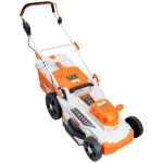 Masina de tuns gazon pe Acumulator RURIS RXI 4344e power alfa up (contine 2 acumulatori+incarcator dublu) + CADOU Palmari PIELE COMPLET (elastic) (12pcs)