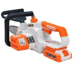 Drujba electrica cu acumulator RURIS 2524e Power Alfa UP, sina 25 cm, lant 3/8 inch 1 x Li-Ion 20V, 4Ah