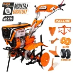 Motocultor RURIS 732ACC, 8.5 CP, 208 CC, 4 timpi, 83 cm latime lucru, 3 viteze, 3.6 l