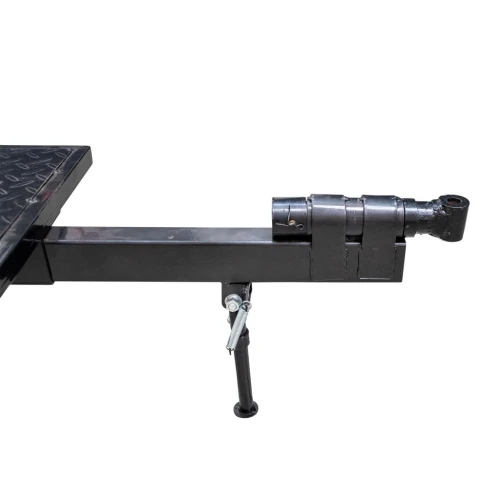 Remorca pentru motocultor RURIS 750SA cu capacitate de încărcare 750 kg si sistem de basculare