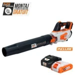 Suflanta electrica pe acumulator RURIS 1224e Power Alfa Up, 80 Wh, viteza aer 35 m/s, volum aer 550 mc/h(contine acumulator si incarcator)