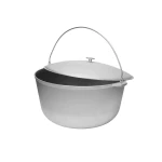 Ceaun din aluminiu alimentar cu capac, capacitate 40 litri ROTOR