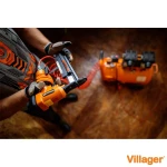 Pistol pneumatic pentru cuie si capse VILLAGER VAT 50/9040, 12 bar