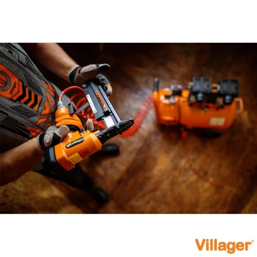 Pistol pneumatic pentru cuie si capse VILLAGER VAT 50/9040, 12 bar