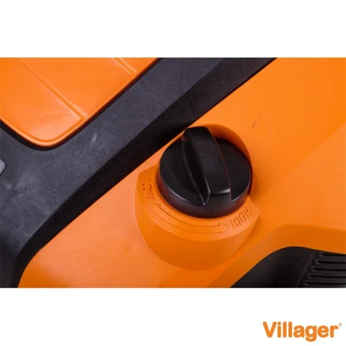 Scarificator / aerator gazon, electric, VILLAGER VAS 1500 P, 1500 W, 6 nivele de inaltime, sac colector 50 L