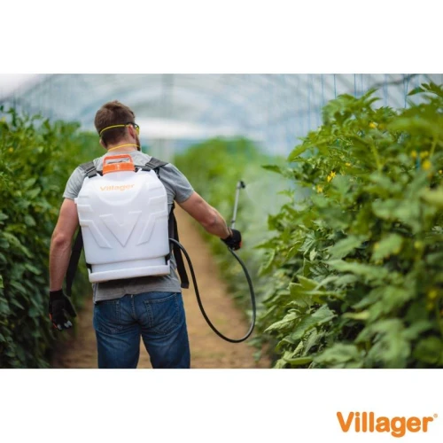 Pulverizator cu acumulator Li-ion, VILLAGER VBS 16 Li-ion, 12 V, 8 Ah, 16 L