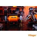 Polizor de banc cu piatra VILLAGER VLN 355, 400 W