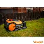 Robot de tuns iarba VILLAGER Villybot 2.0, cu acumulator Li-ion, 18 V, 2.5 Ah, latime de taiere 18 cm