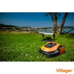 Robot de tuns iarba VILLAGER Villybot 2.0, cu acumulator Li-ion, 18 V, 2.5 Ah, latime de taiere 18 cm