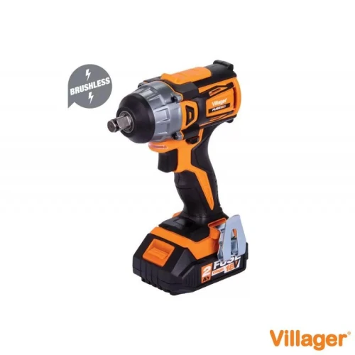 Pistol de impact cu acumulator VILLAGER VLP 5320-2BSC, cu acumulator Fuse