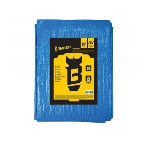 Prelata impermeabila BOMBER Villager 074660, albastru, 2 x 3 m, 80 g/mp